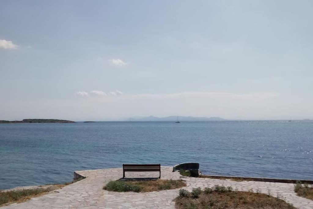 Lovely 1-Bedroom 2 Minutes From Beach Atene Esterno foto